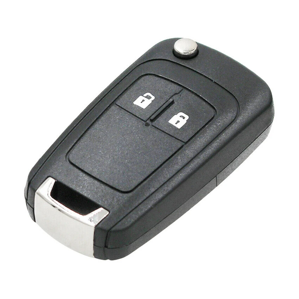 1pc KEYYOU New Remote Key Shell Replacement For Opel Astra J Corsa E 2 Buttons Flip Folding Remote Key Case