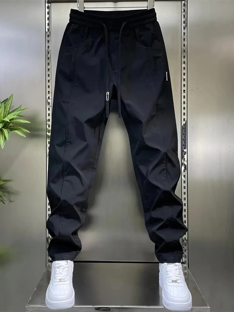 

Лето 202, мужские повседневные брюки для занятий спортом на открытом воздухе, удобные модные прочные прямые длинные брюки на все сезоны