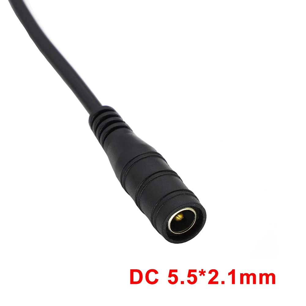 DC 5521 to Molex 4 Pin Power Supply Adapter Cable with for Computer fan Surveillance cameras routers 28CM