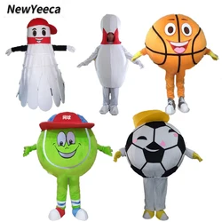 Football Mascot Costume Adult Character Cosplay mascot costume Sports Goods Basketball badminton tennis Performance Props
