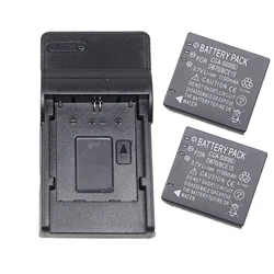 CGA-S008 Camera Battery or USB Charger For Panasonic DMW-BCE10 Lumix DMC-FS3 FS5 FS20 FX30 FX33 FX35 FX36 FX37 FX38 FX55 FX500