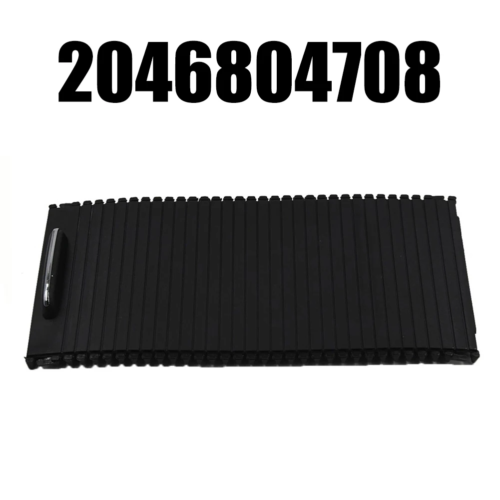 

Крышка для рулонных штор центральной консоли автомобиля для Mercedes-Benz W204 S204 E W212 S212, раздвижные жалюзи центральной консоли, чехлы для подстаканников