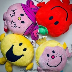 Mr Men and Little Miss Anime Figure Kawaii Doll Cute Mr. solletico Strong Chatterbox ciondolo Toys Kids Boy Girl Gift