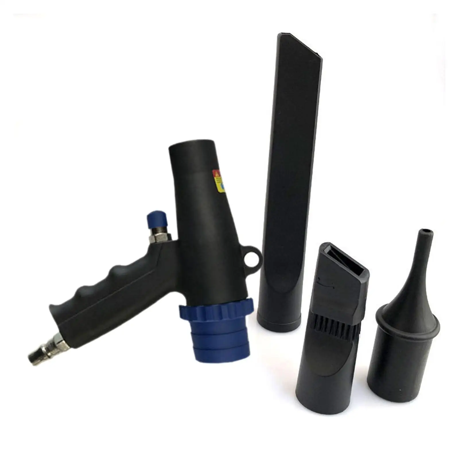 Compressed Air Duster Blower Tube Tool Handheld Air Compressor Kit for Dust Wood Metal Glass