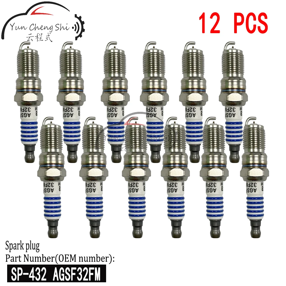 SP-432 AGSF32FM Platinum Spark Plug For Ford Mercury Contour E-150 Explorer F-250 Ranger Thunderbird Lincoln Mark VIII Town Car