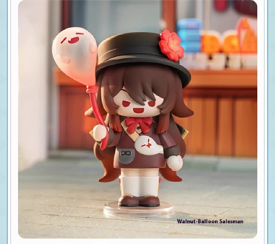 Yuanshen Anime Game Q-Version Collectible Figurine Toy ACG Periphery Gift for Fans Derivative Non-toxic PVC Action Figure