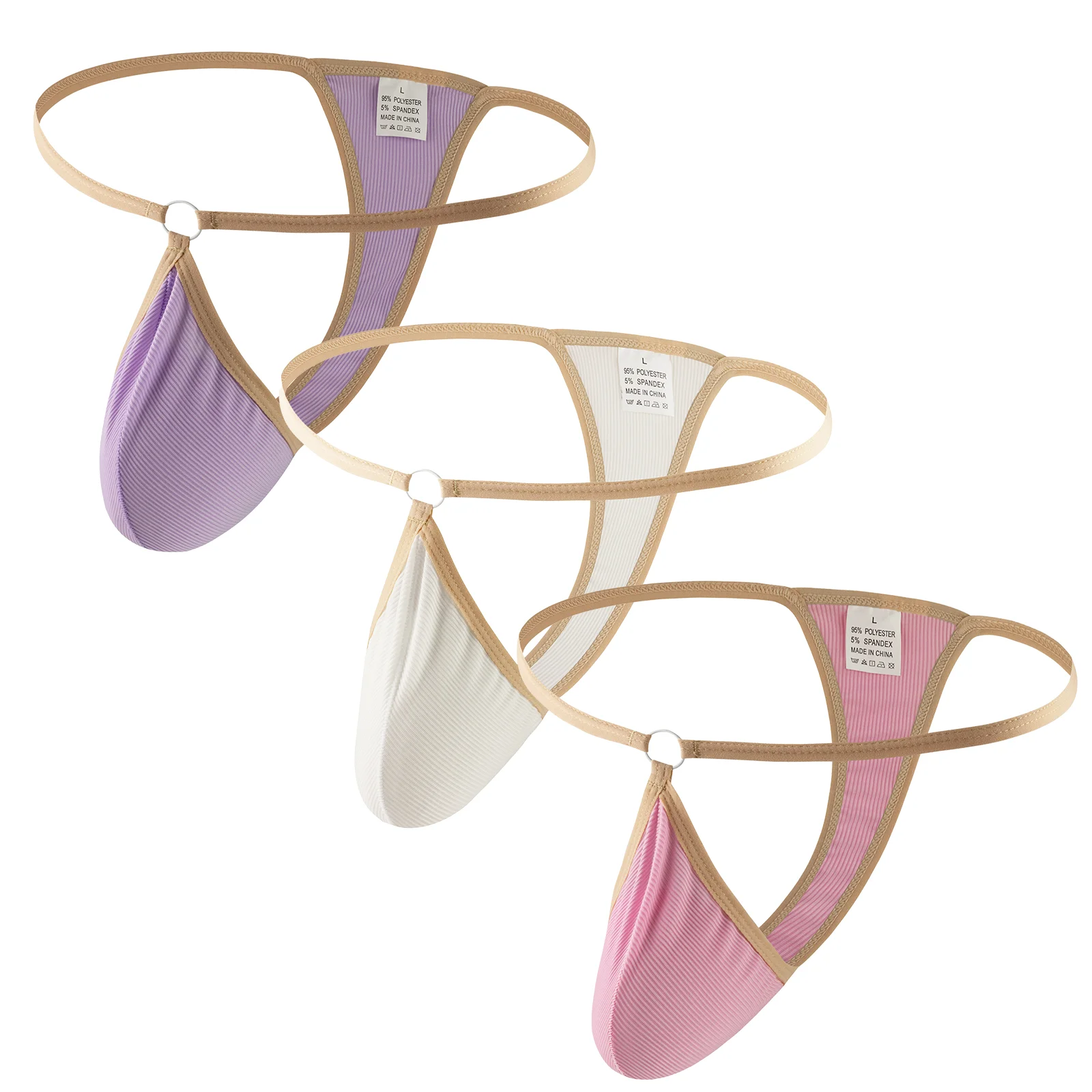 

Underwear for men Gay Mens Briefs thong T back String bikini Plus Size Men Panties G-strings Lingerie Low Waist