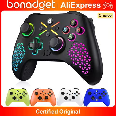 Controller For Xbox One/S/X/Series S/X PC Console Gaming Joystick 2.4G Wireless Gamepad 6-Axis Dual Vibration Hall Effect Rocker