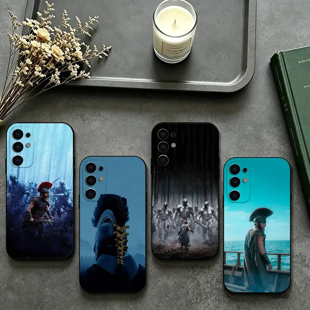 Moive The O-Odyssey-S Phone Case For Samsung S26,25,24,23,22,30,21,10,9,Ultra,Plus,Lite Black Soft Case