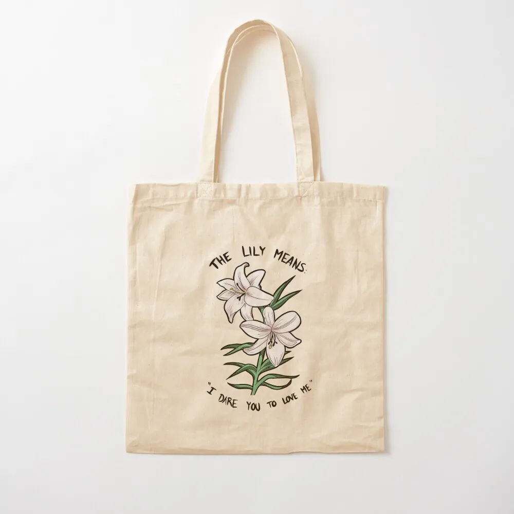 حقيبة حمل زنبق حقيبة حمل مخصصة حقيبة قماش مخصصة حمل الحقائب الجمالية صديقة للبيئة قابلة للطي