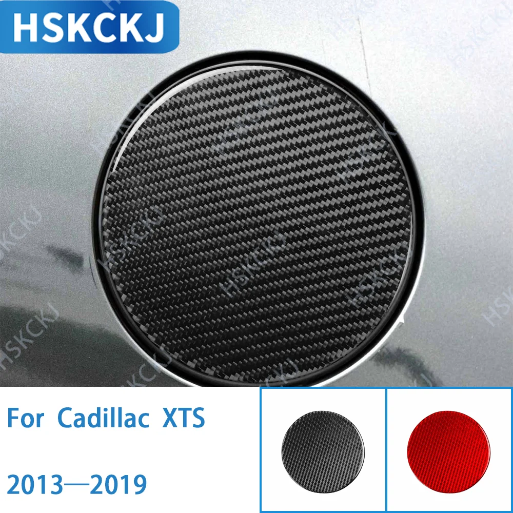 

Наклейка с прямой крышкой, внешняя крышка топливного бака, панель, внешние аксессуары для автомобиля, отделка для Cadillac XTS 2013-2019, декор из углеродного волокна