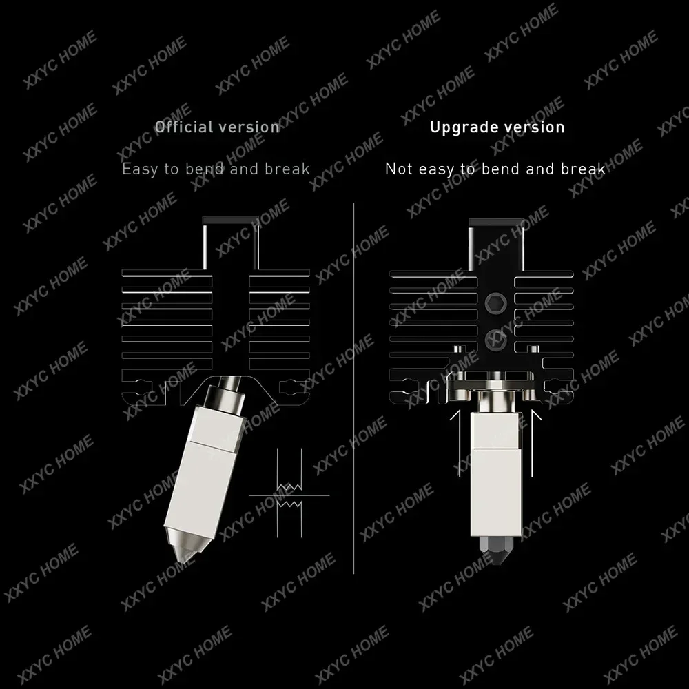 Trianglelab TZ 2.0 Hotend For Bambu Lab X1 P1P TZ Modular Printhead Assembly Hardened Steel Nozzle Extruder Kit VORON 3D Printer