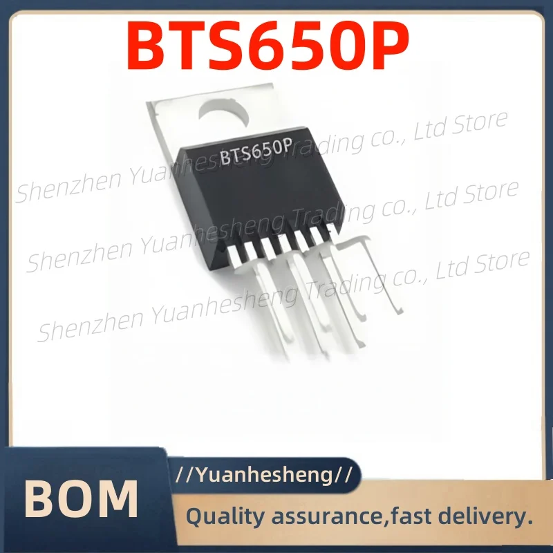 

5 PCS /lotto Brand new and original BTS650P BTS650 TO220-7 Chip