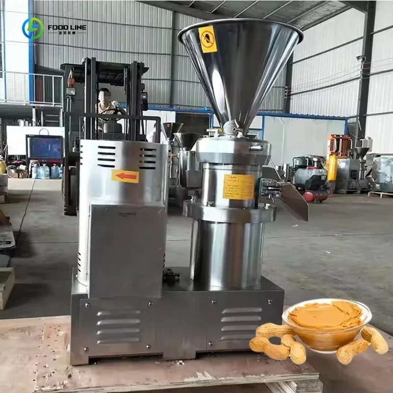 Colloid Mill Grinder Multi‑Purpose Chili Paste Peanut Butter Making Machine FL Customized