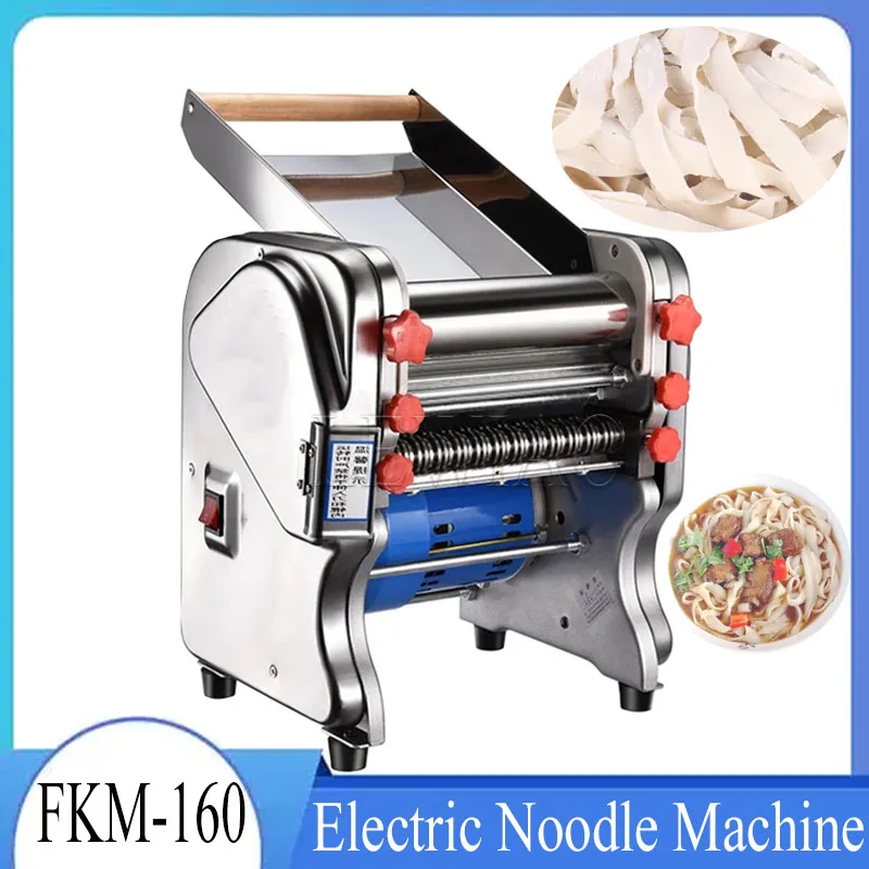 Automatic Noodles Machine Stainless Steel Dumpling Skin Electric Dough Pressing Machine