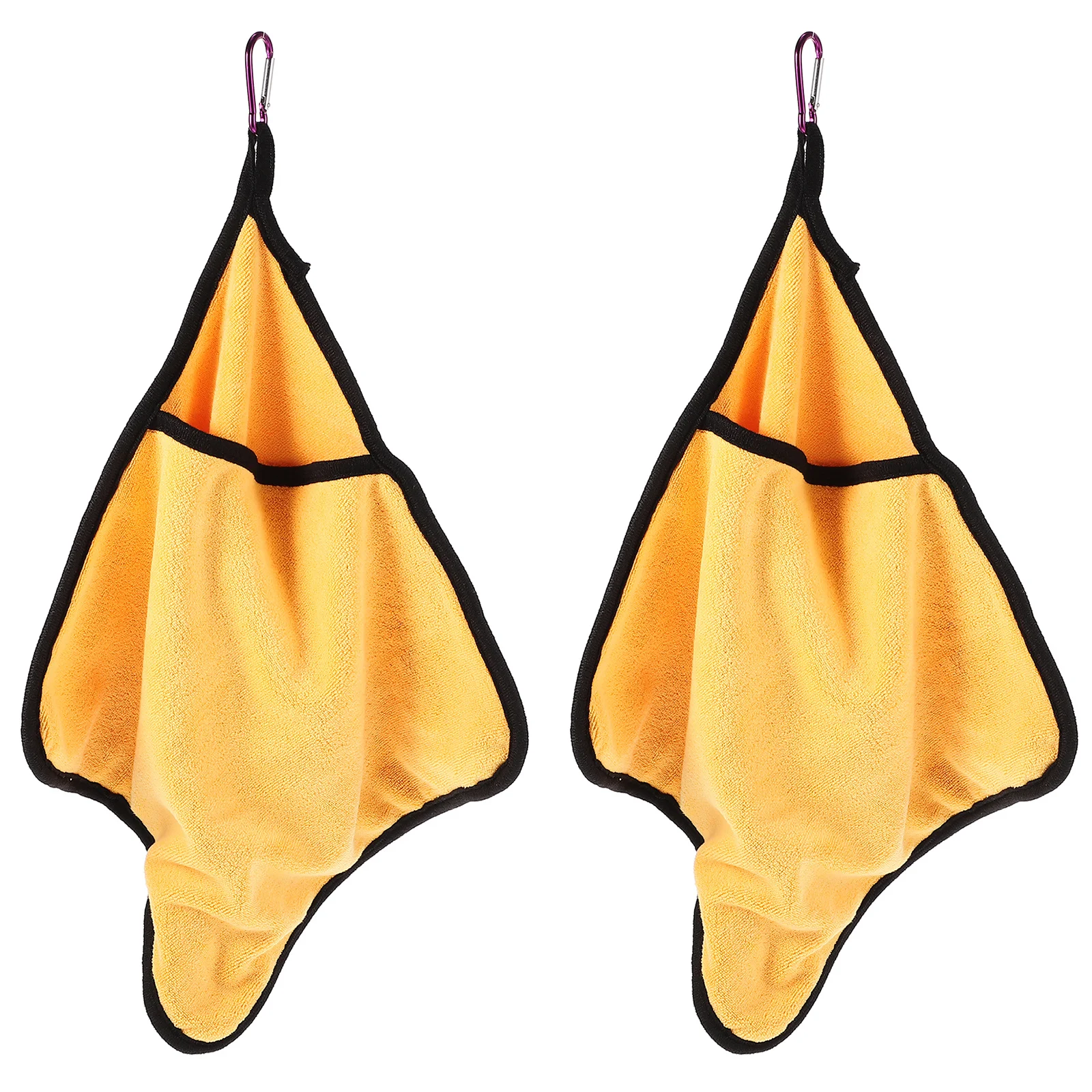 

2Pcs Fish Catcher Towels Non-Slip Fishing Towels Anti-Fishbone Protective Towel with Lanyard for Fishing Hunting