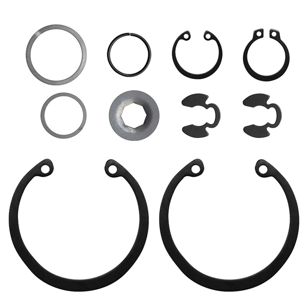 BAAQ 70853 Overhaul Rebuild Retaining Ring Kit 70853 Seal Kit Fit for Lawn Mower Lawn Mower Transmission