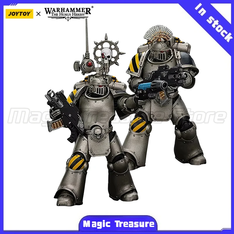 

【MT】JOYTOY 1/18 Фигурка Warhammer 40K Lron Warriors MKlll Тактический сержант Легионер с игрушкой Nuncio-vox
