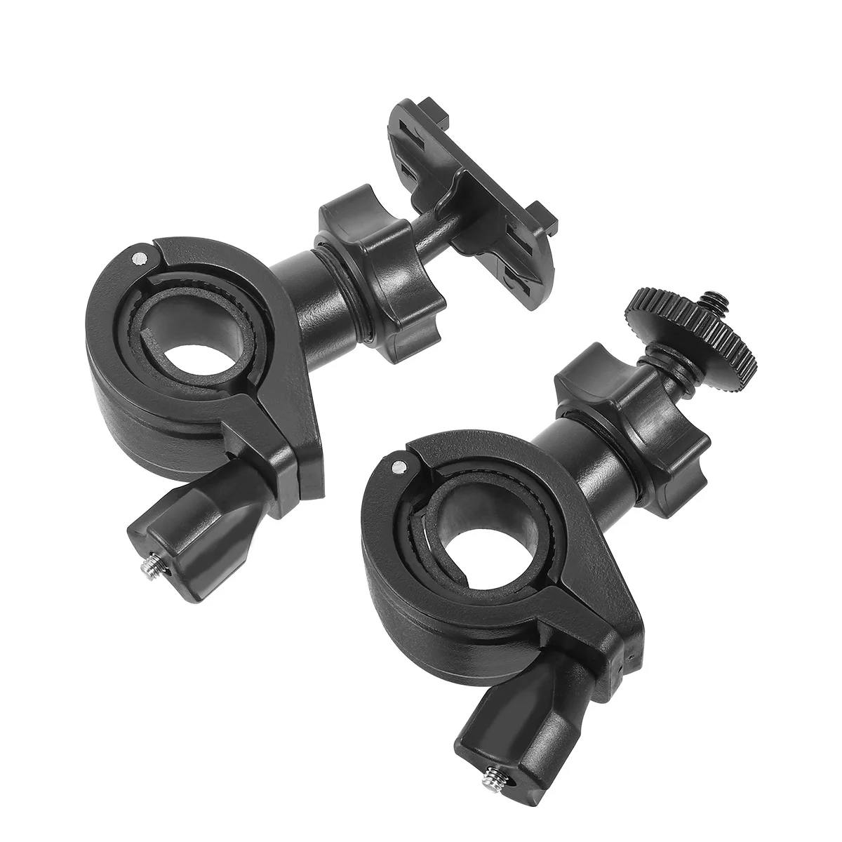 

2 pcs Camera Mount Holder Motorcycle Handlebar Rearview Mirror Bracket Universal Fit For Motorbike E-Bike Abs Side Mirror Mount