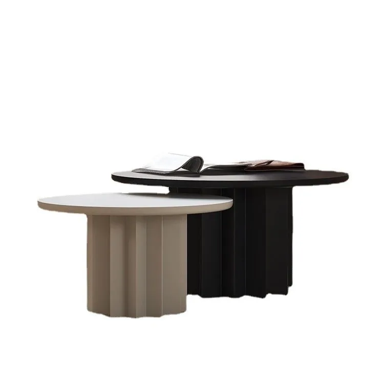 

Small apartment living room full solid wood coffee table, small table