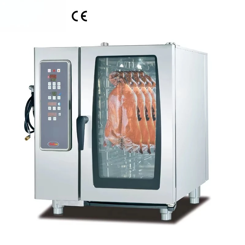Tabletop Electric Convection Duck Oven Stainless Steel with Spray for Crispy Peking Duck Asian Restaurant Use