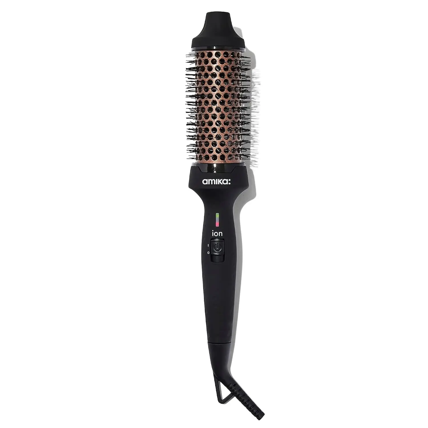 Ionic Ceramic Round Hot Styling Brush for Smoothing, Volume, Shine & Frizz Control (1.5")