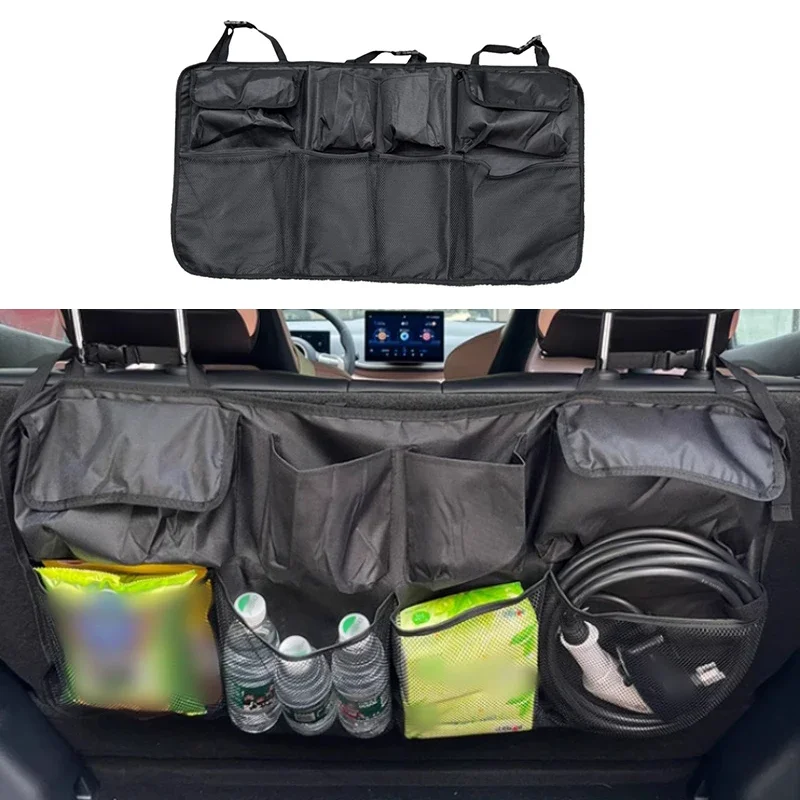 

New！ Car Trunk Storage Bag Fit for BYD Seagull Modified Car Trunk Storage Bag High Quality Car Interior Storage Accessories