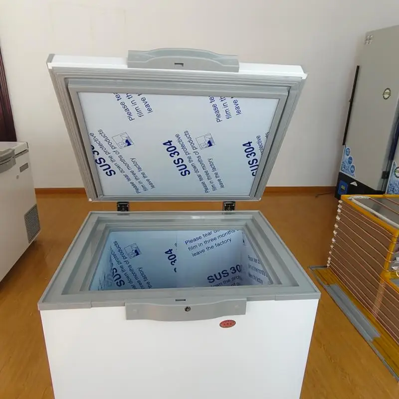 200L -65 Grad Kompakter Tiefkühlschrank zum Fabrikpreis Kleiner Inverter-Gefrierschrank für Zuhause