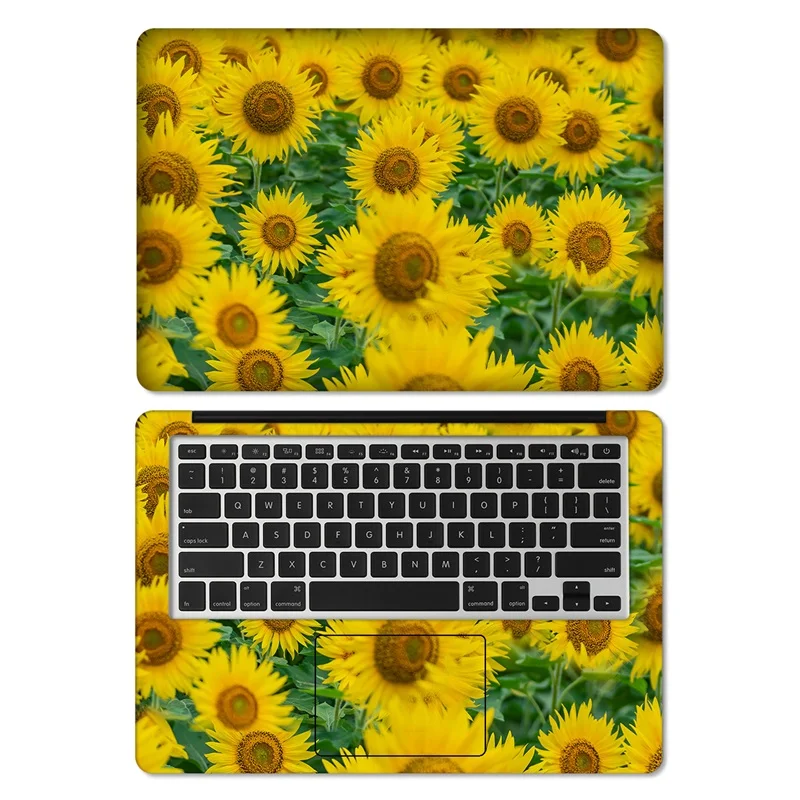 

Sunflowers Skin Notebooks Customized Stickers for Laptop Decal Noteboo 11/12/13/14/15/16 Inch for MacBook/HP/Acer/ASUS