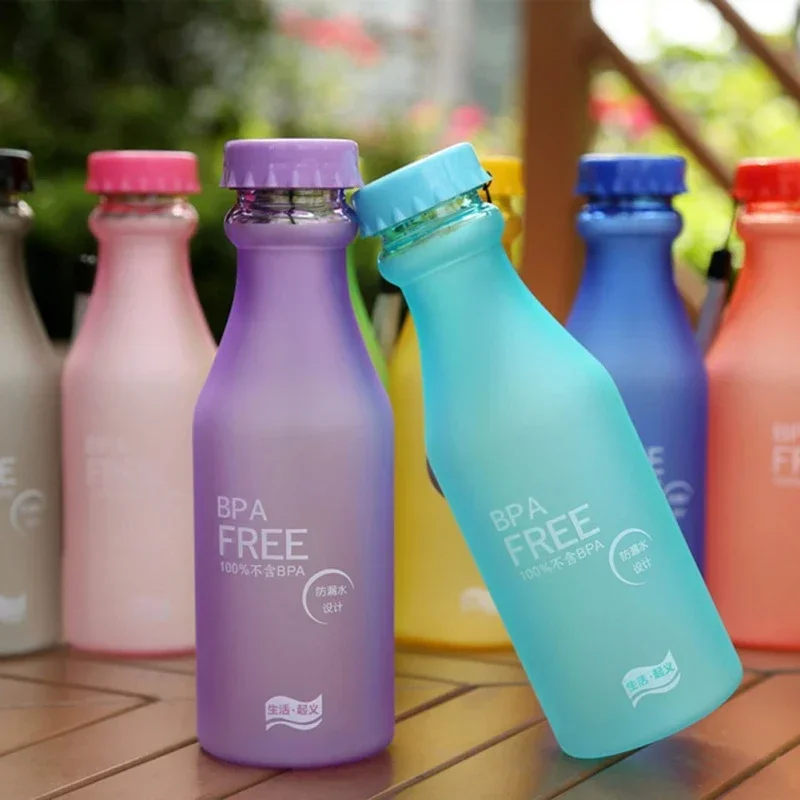 550ML BPA Free Water Bottle Party Birthday Bar Decorative Bottles Drinking Cups Sports Bottle For Travel Camping Kids Students