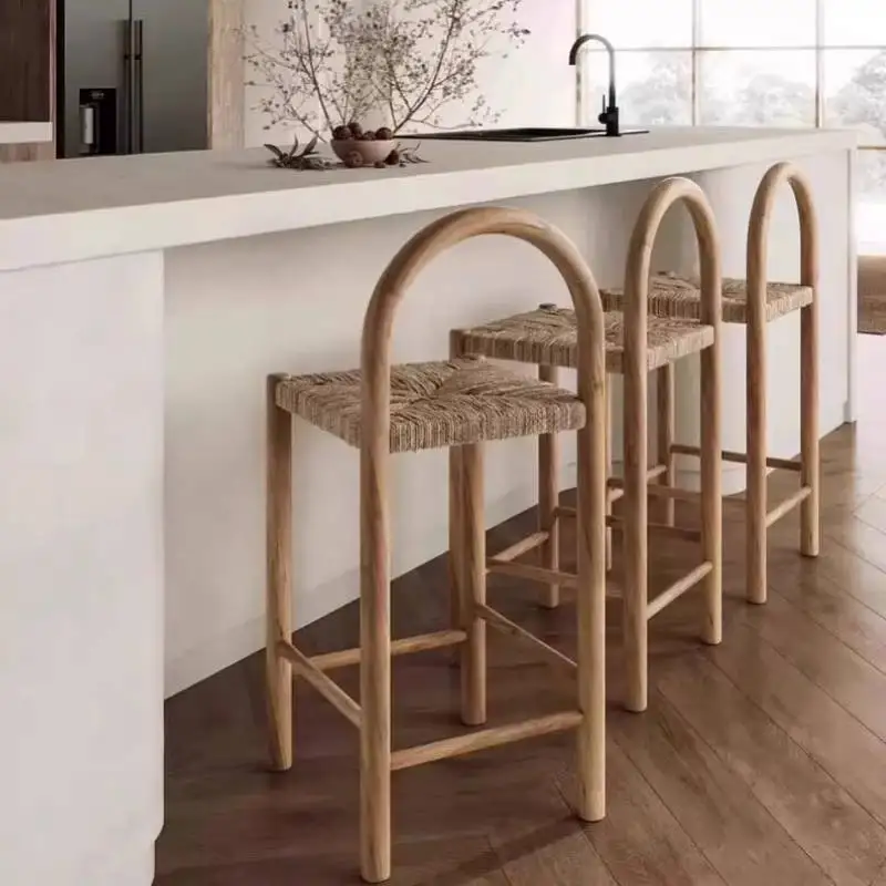 

Comfortable Design Bar Chair Support Island Restaurant Dining Bar Chair Accent Nightclub Taburetes Altos De Cocina Furniture