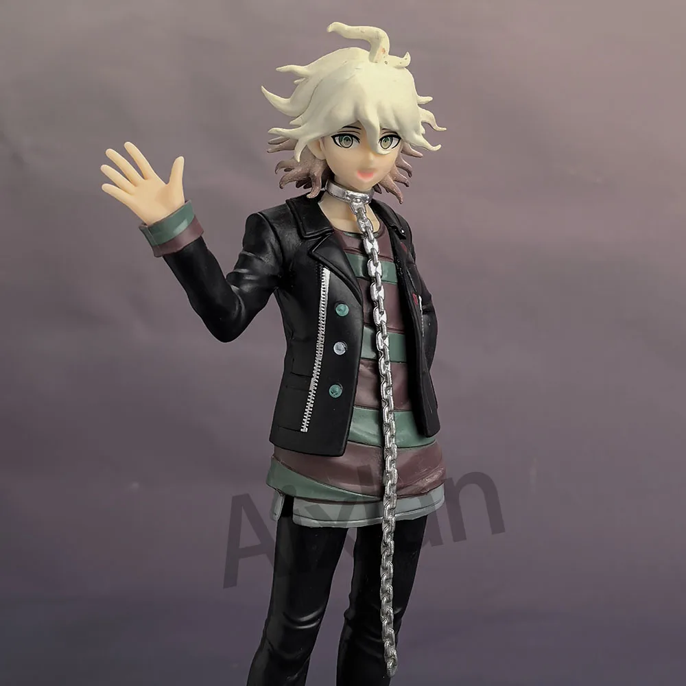20 سنتيمتر Komaeda Nagito أنيمي الشكل Danganronpa 1 2 تحصيل عمل دمية لعبة صغيرة المنبثقة موكب #3
