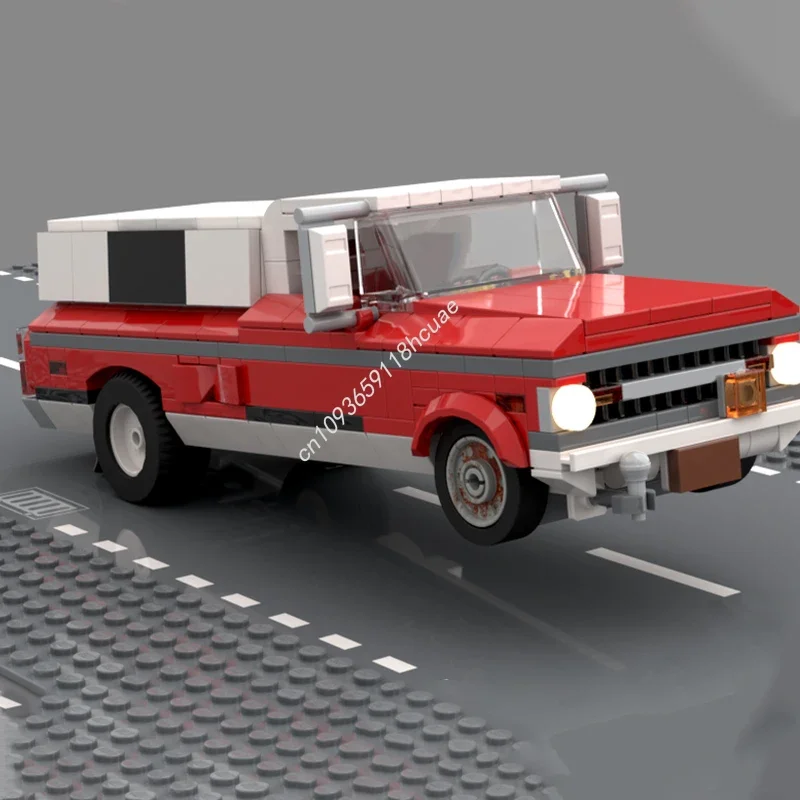 

404pcs MOC Farmtruck City Champion Supercars Model Building Blocks Idea Craft Toys Birthday Assemble Christmas Gifts