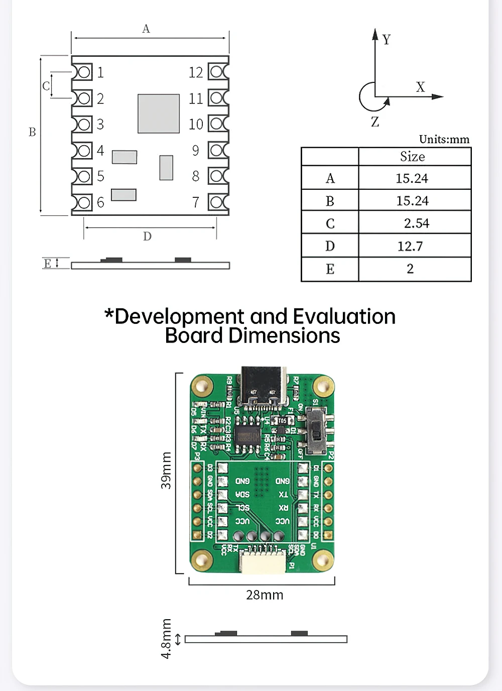 HWT101  Military-Grade Z-Axis Crystal  Inclinometer, MEMS Tilt Angle Sensor Module, Built-in Highly-Integrated Crystal Gyroscope