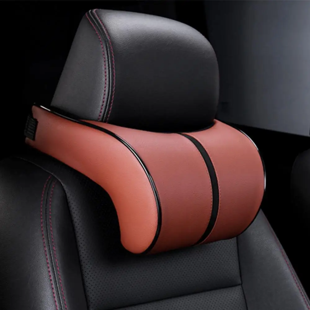 Adjustable Memory Cotton Car Headrest Neck Rest Seat Cushion Pillow