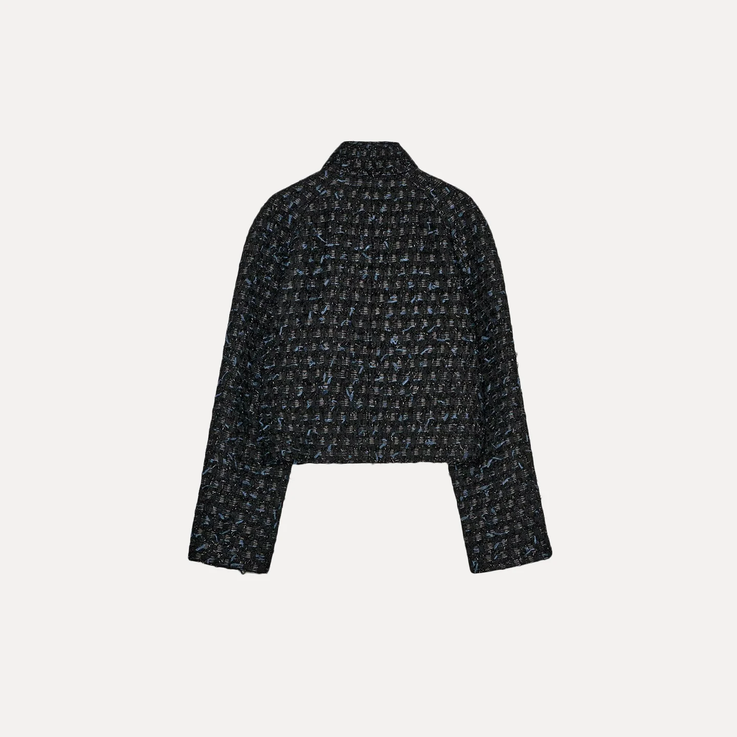 

Модное женское двубортное пальто-орт металлического цвета, осень 2023, женская одежда со стойкой, длинный све