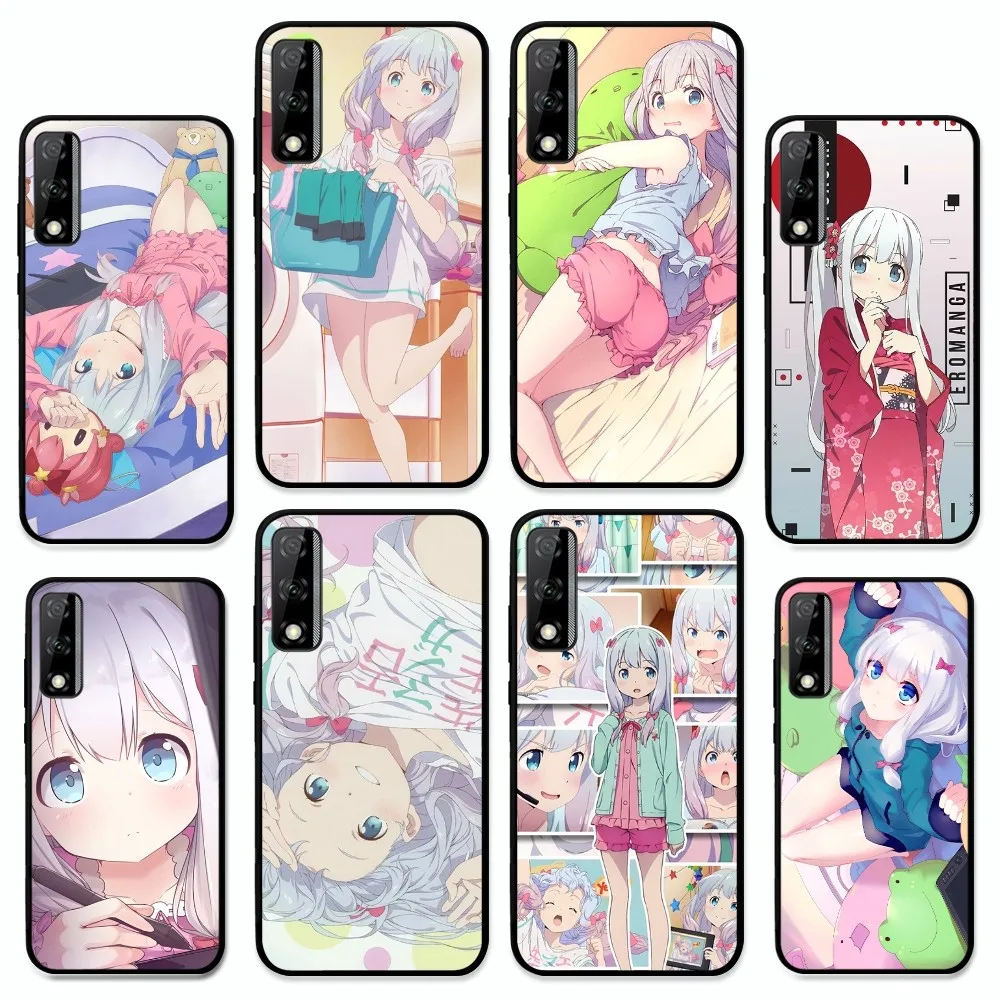 Cute Girl Izumi Sagiri Phone Case For Huawei Y9 6 7 5 Prime Enjoy 7s 7 8 Plus 7a 9e 9plus 8E Lite Psmart Shell