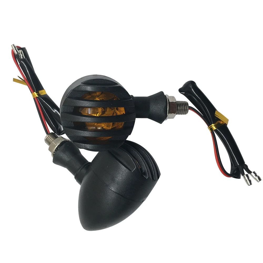 Motorbike Turn Signal Light Vintage Fence Turn Command Lights 12V