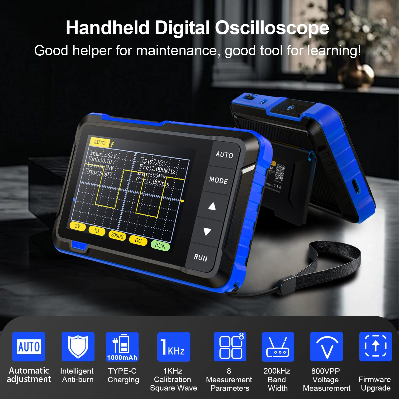 FNIRSI DSO152 Handheld Digital - Fnirsi Digital Oscilloscope Handheld 评论和价格