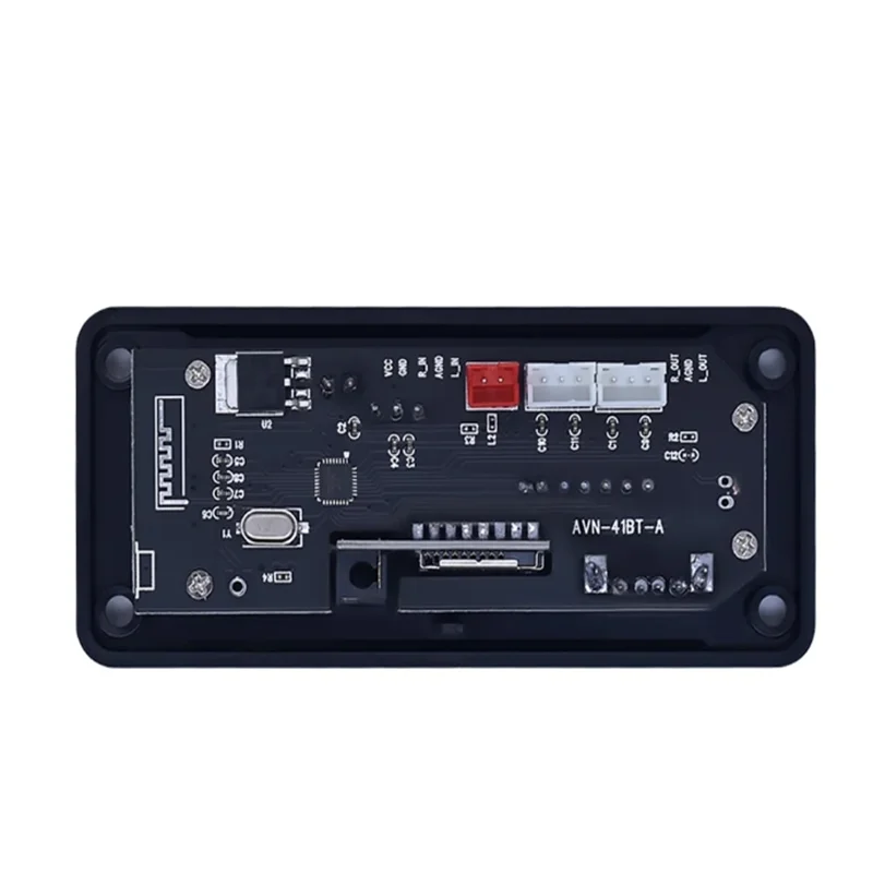 Mp3 Speler 6V-12V Bluetooth5.0 Mp3 Decoderingsbordmodule Draadloze Auto Usb Mp3 Speler Tf Kaartsleuf/Usb/Fm/Module