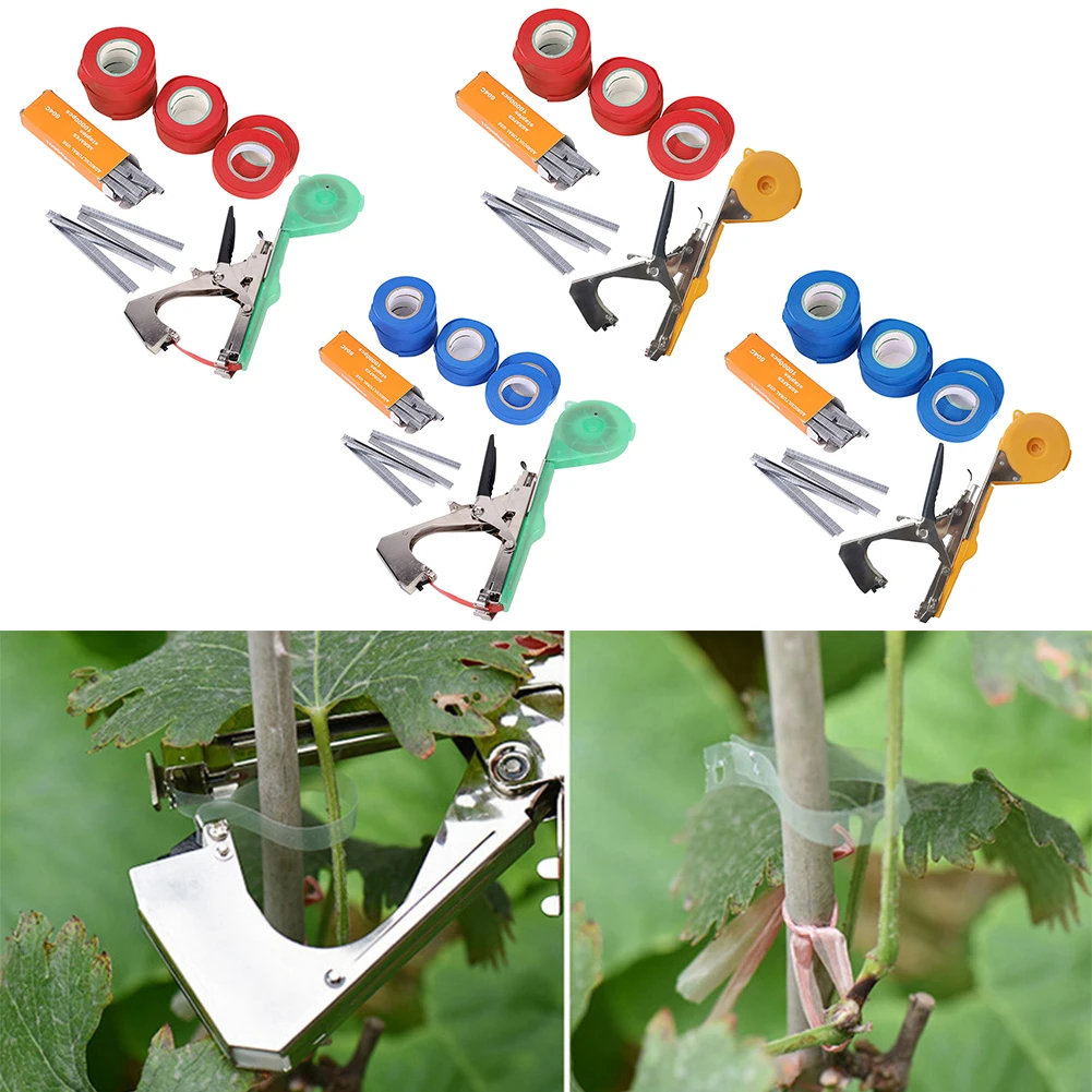 

Plant Branch Hand Tying Binding Machine Vegetable Tapetool Tapener Gardening Tapetool for Vegetable Grape Tomato Pepper