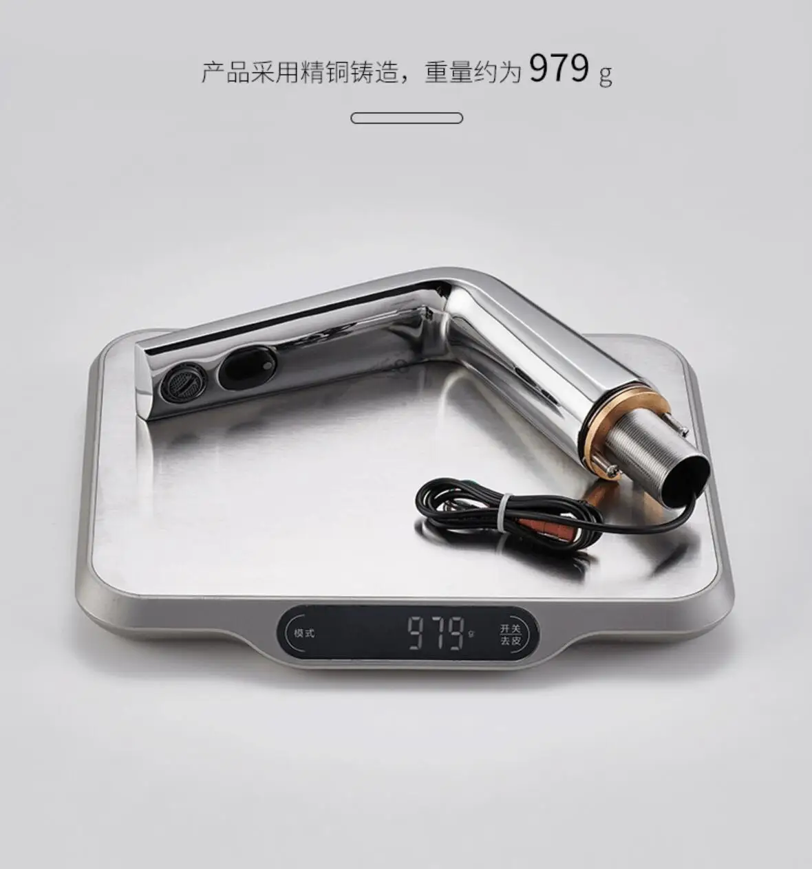 Deck Mounted Solid Brass Chrome Plated Automatic Sensor Faucet Bathroom Basin Touchless infrared Faucet Hot Cold Sensor Taps