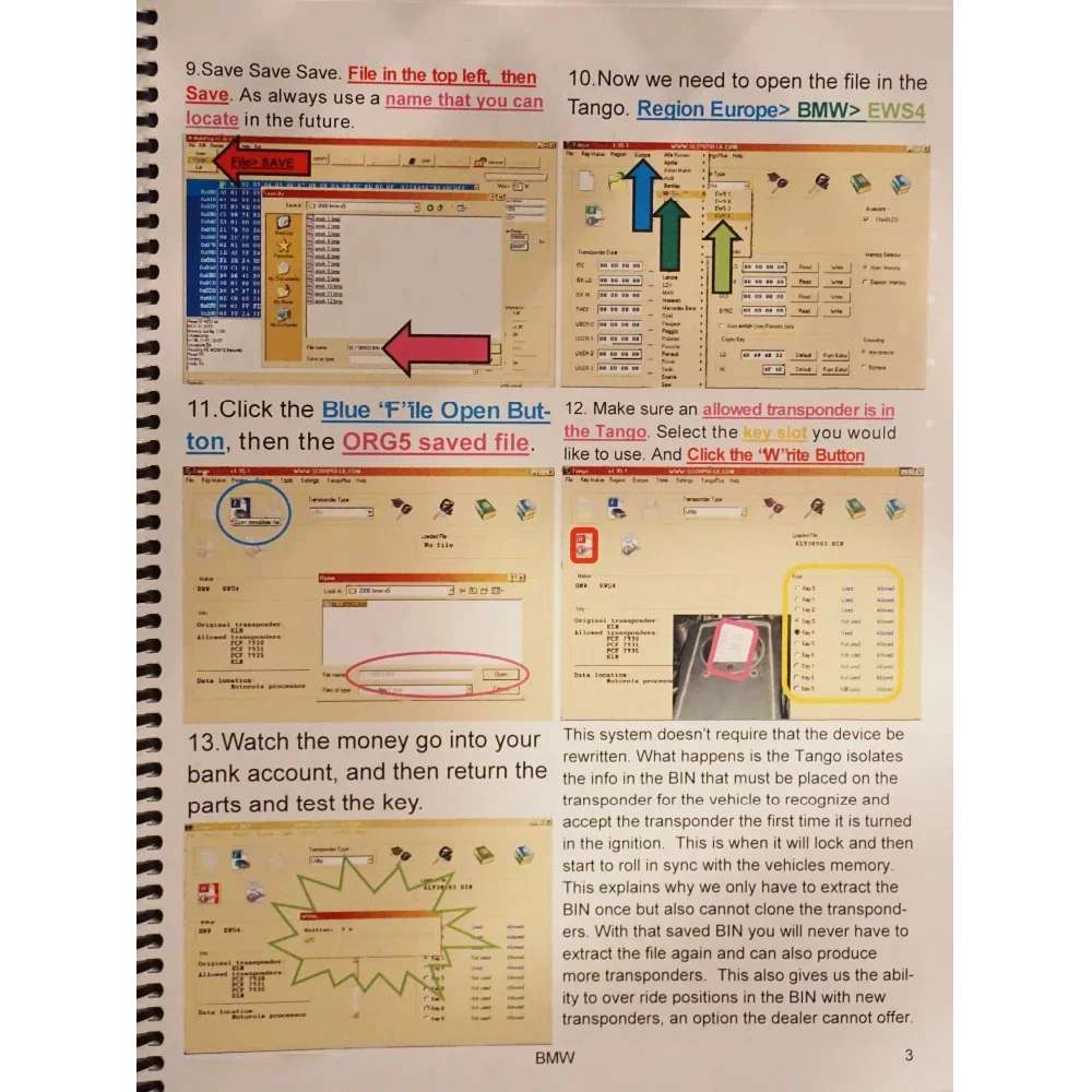 Advanced Automotive Immobilizer Programming Ebook 327 Pages PDF ECU Programming Diagnose Repair Tool Car Control Box Teaching