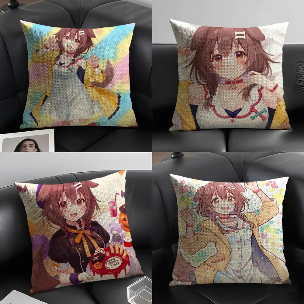 

Наволочка с принтом Virtual Anchor I-INUGAMI KORONE для дивана в гостиной и декора спальни