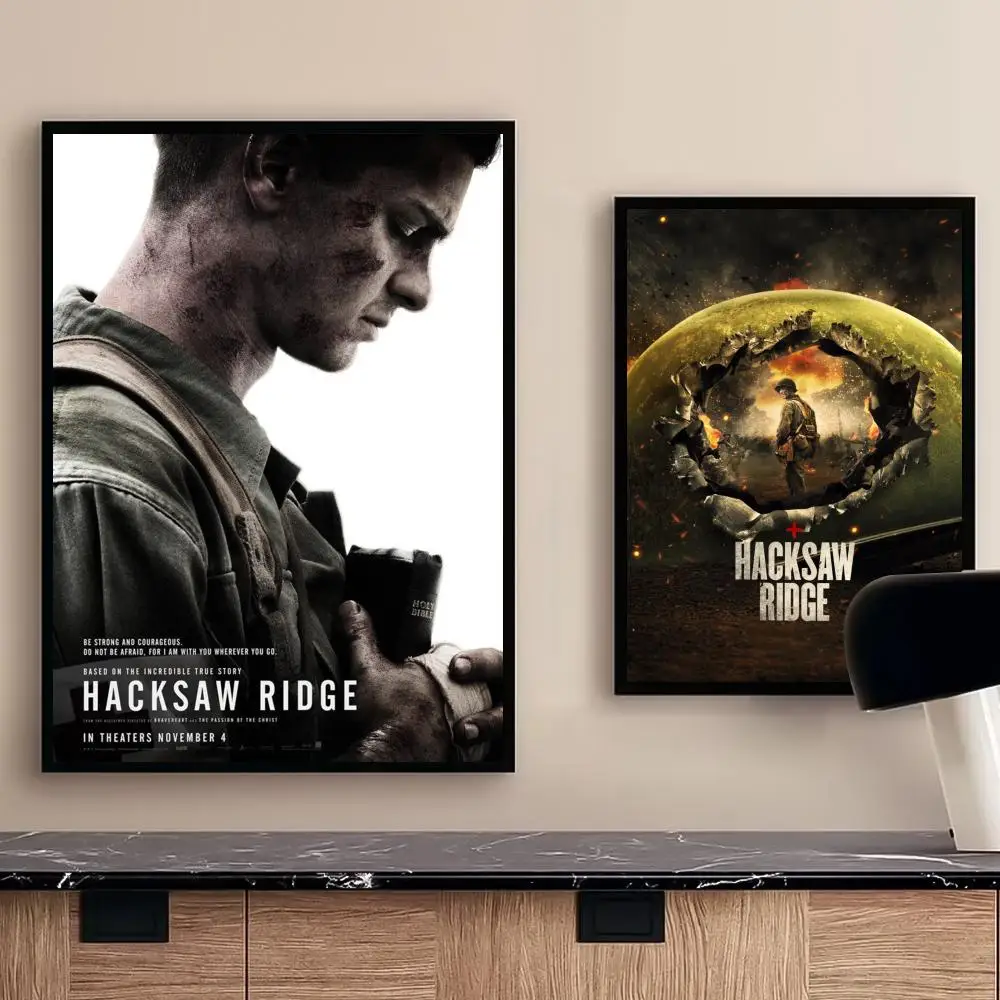 H-Hacksaw R-RidgeS MOIVE Poster Self-adhesive Art Waterproof Paper Sticker Coffee House Wall Decor