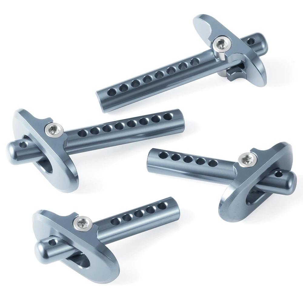 TRINOOD 4개 알루미늄 바디 포스트 마운트 A-RRMA 1/7 FELONY 6S, 1/8 VENDETTA 3S, 1/8 Infraction BLX 3S 업그레이드 부품용