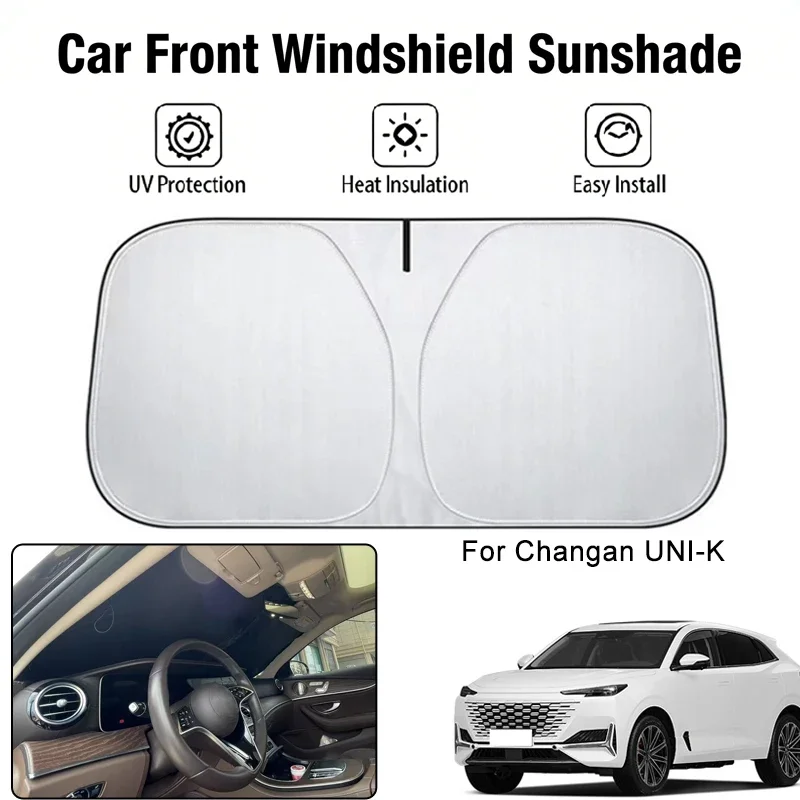 

Foldable Car Windshield Sun Shade UV Block Heat Insulation For Changan UNI-K Interior Protection Accessories