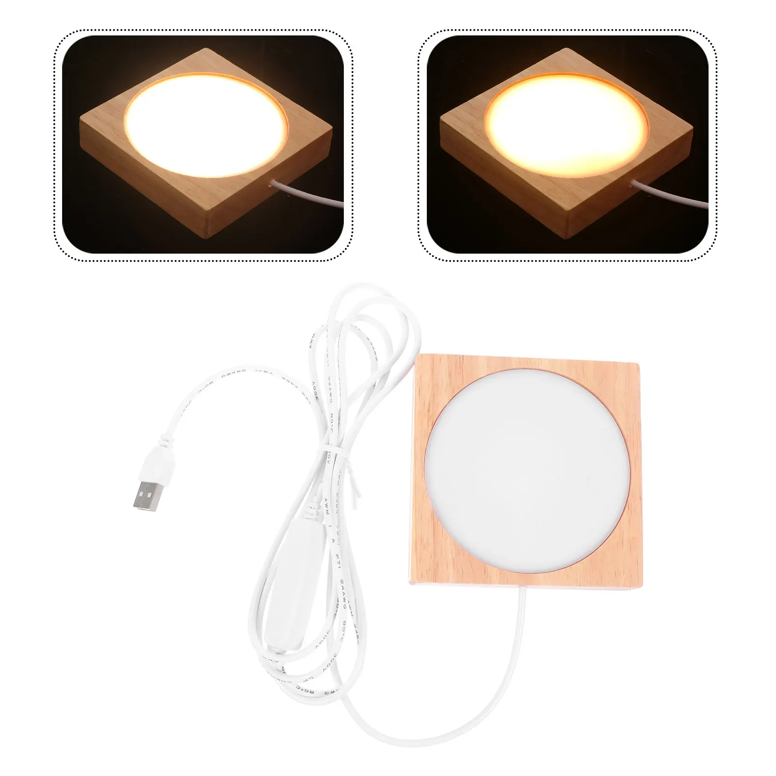 

1Pcs LED Creative Small Night Lamp Elegant Bedside Table Lamp Desktop Light Decorative Luminous Base Compact Design
