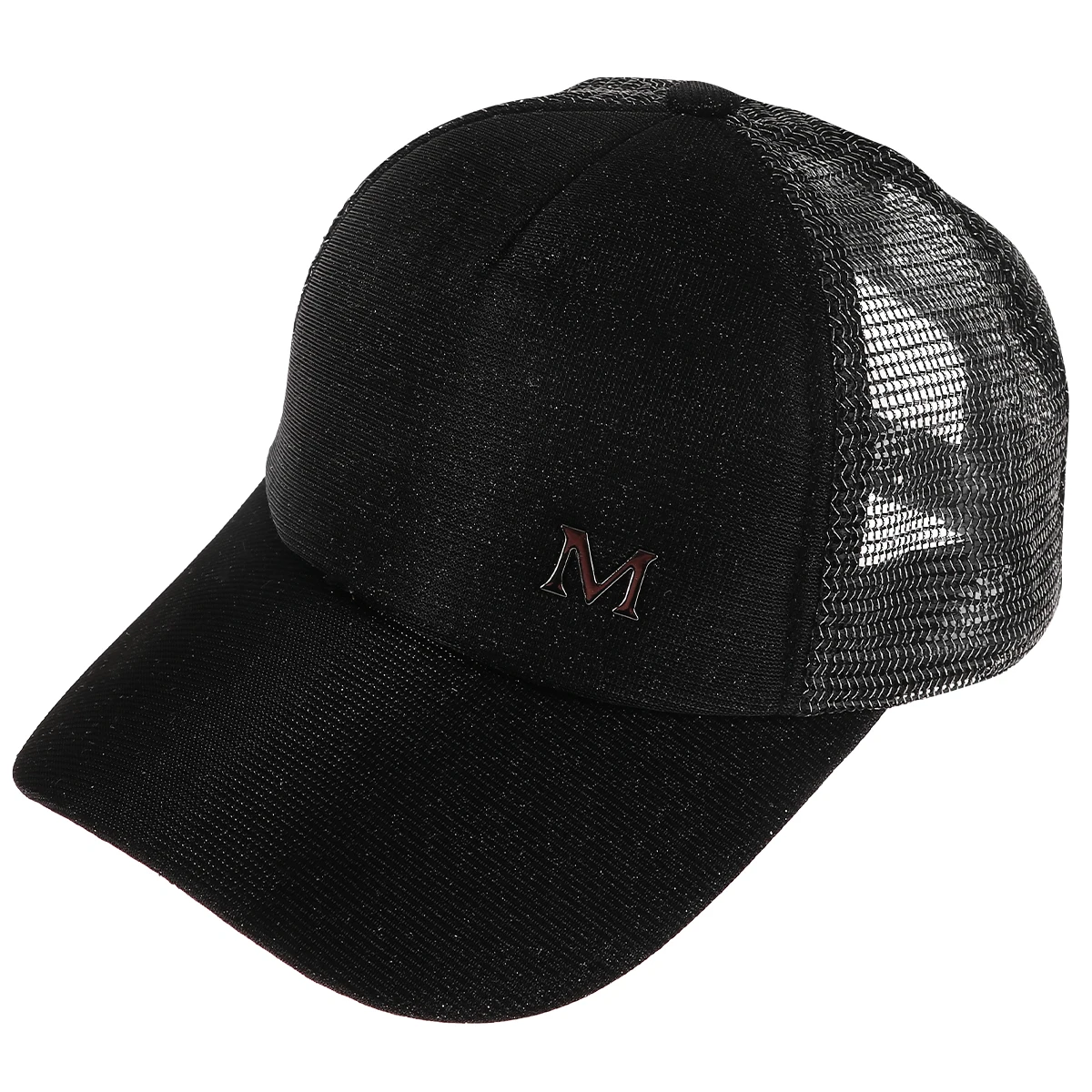 

Baseball Hat Sun Protection Cap Simple Casual Portable Adjustable Gradient Design Lightweight Black Color Ideal Gift Travel