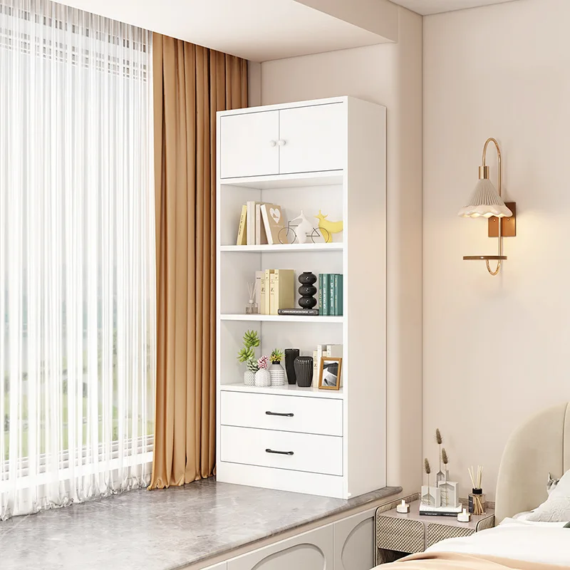 

Solid wood bay window storage cabinet balcony storage floor storage household drawer